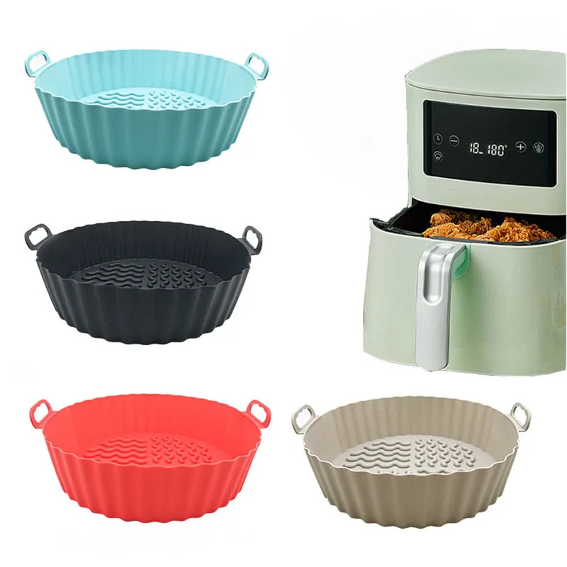Air Fryer Silicone Pot Liner - Alas Silikon Penggoreng Udara Panci Silikon