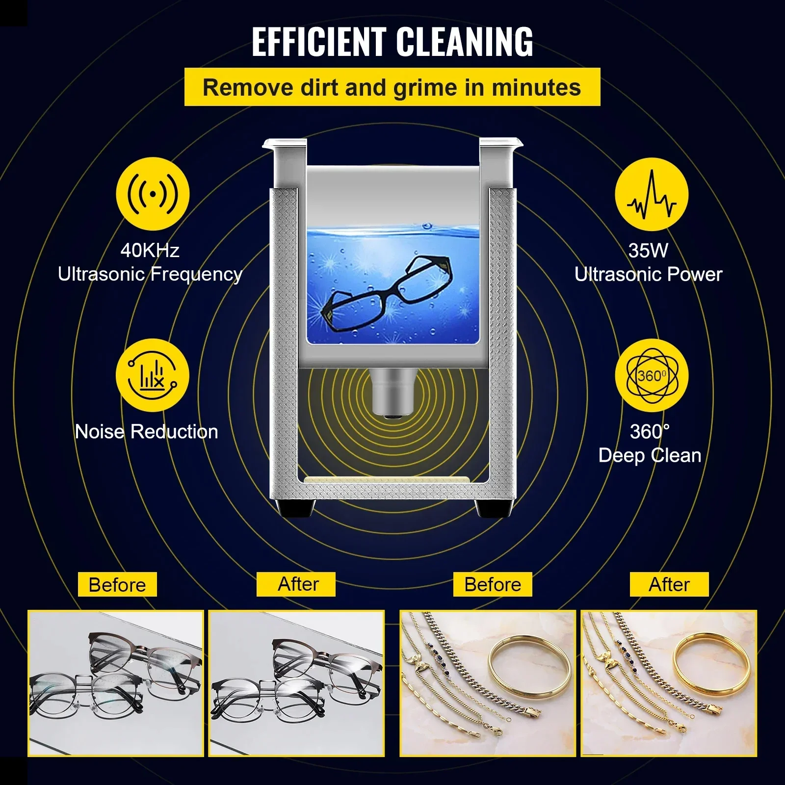 Mesin Pembersih Ultrasonik SIH - Home Appliances ulasan dan harga