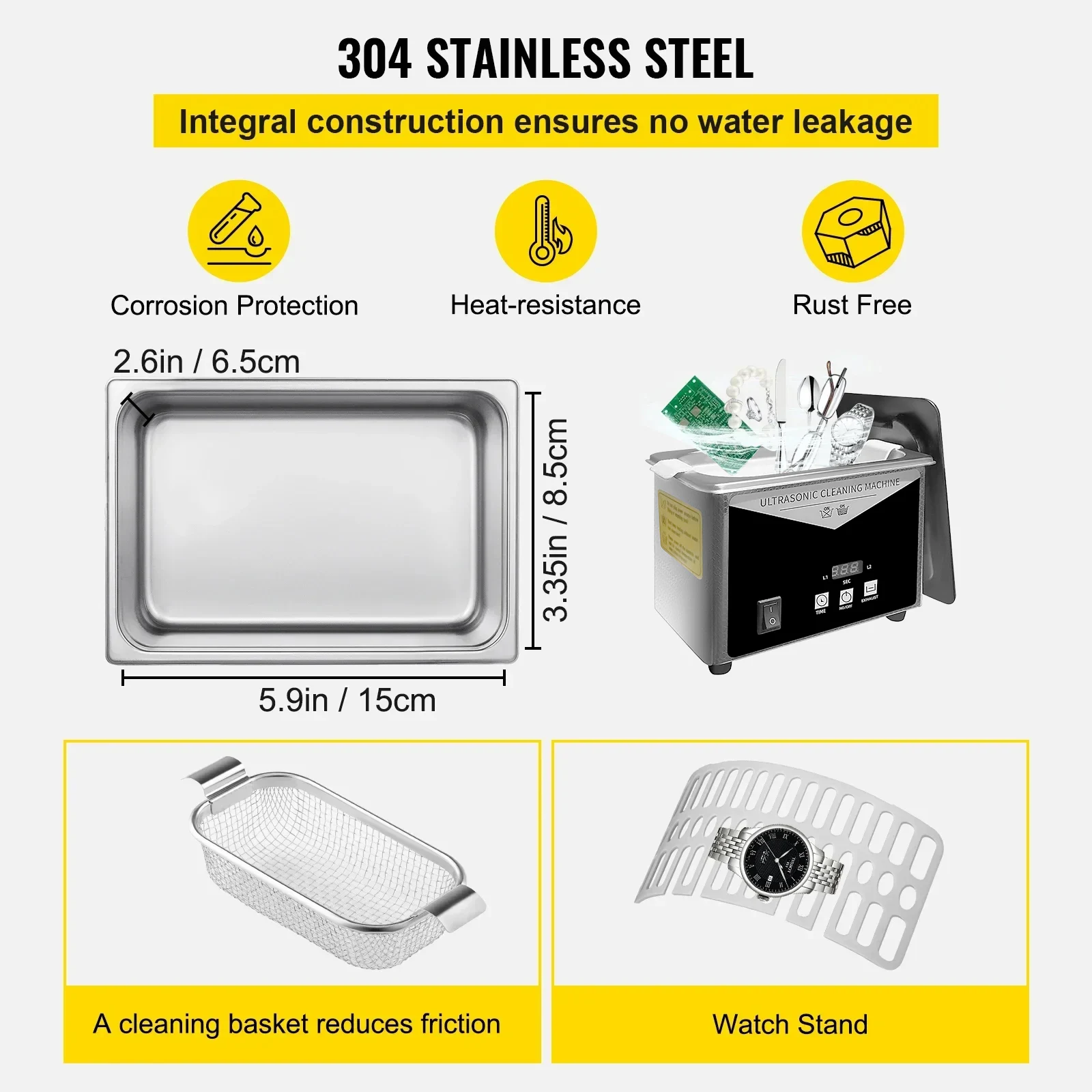 Mesin Pembersih Ultrasonik SIH - Home Appliances ulasan dan harga
