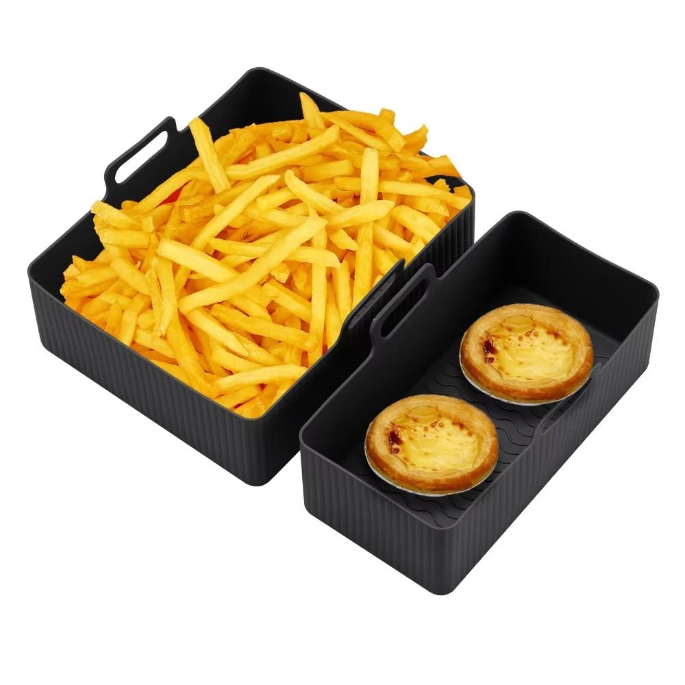 Cetakan Silikon Persegi Panjan - Air Fryer Silicone Pot Liner ulasan dan harga