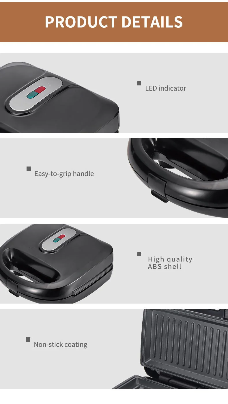 Peralatan Rumah Tangga 220/110 - Mini Waffle Maker Machine ulasan dan harga