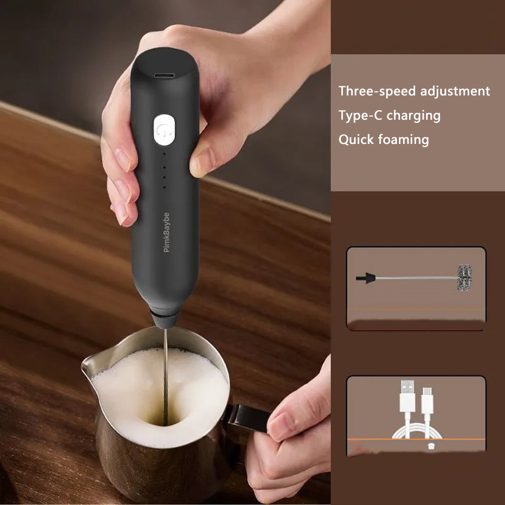 Alat Pengocok Susu Kopi Elektr - Electric Milk Frother Handheld ulasan dan harga