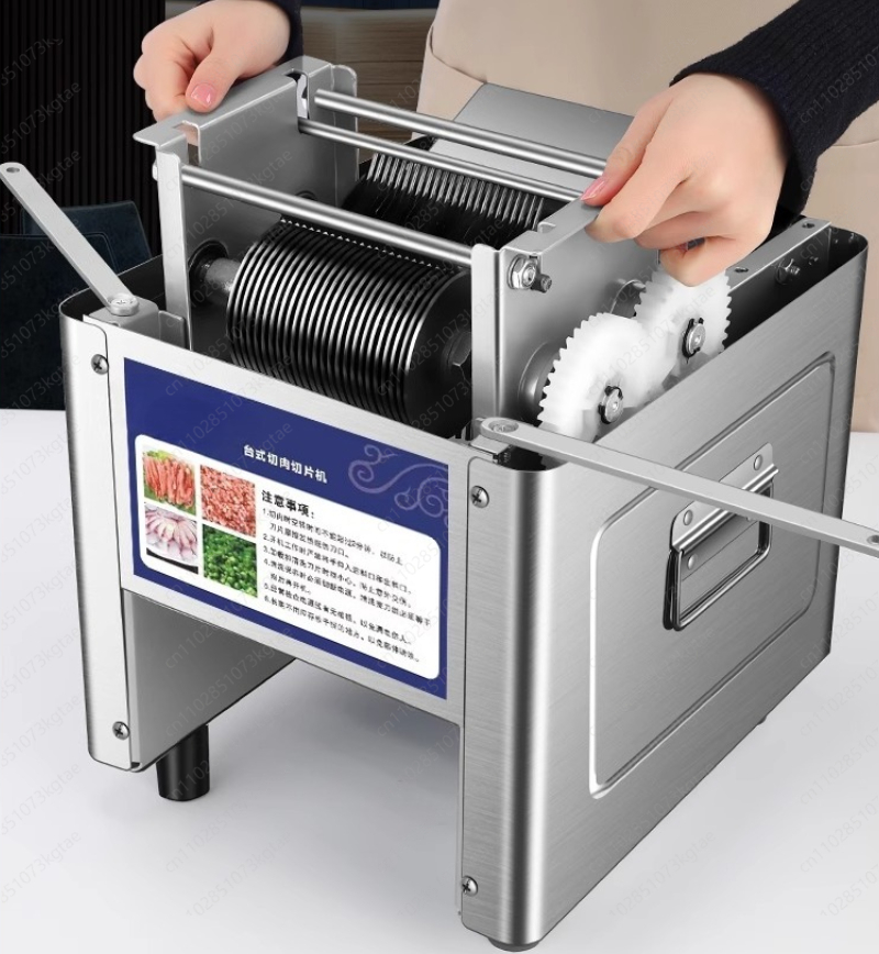Mesin Pengiris Daging Listrik  - Automatic Meat Slicer Home ulasan dan harga