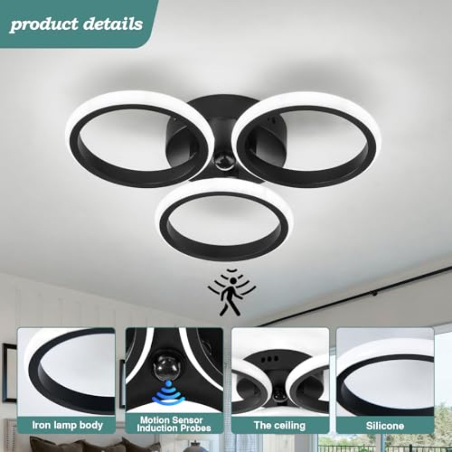 Lampu LED Indoor 24w Semi Flus - Laundry ulasan dan harga
